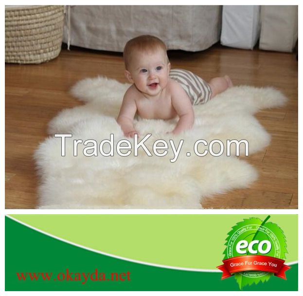 Australian Sheepskin Rug Floor Carpet Sofa Cover Bed Blanket