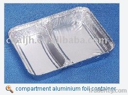compartment aluminium foil container