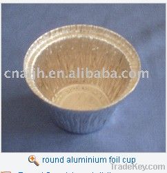 round aluminium foil cup