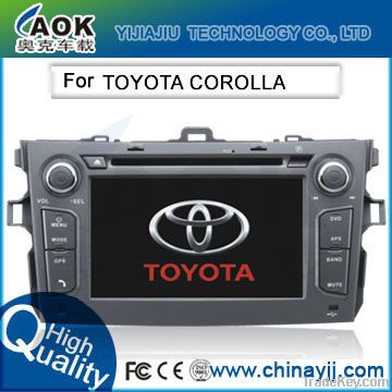 car dvd player for 2012 TOYOTA COROLLA