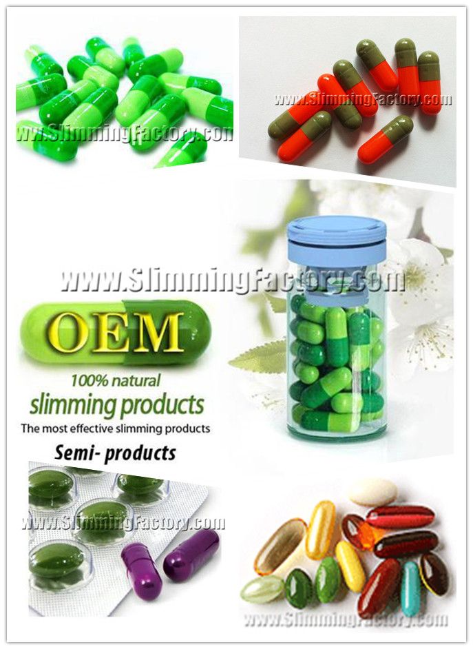 Private Label/OEM herbal slimming pill, weight loss capsule