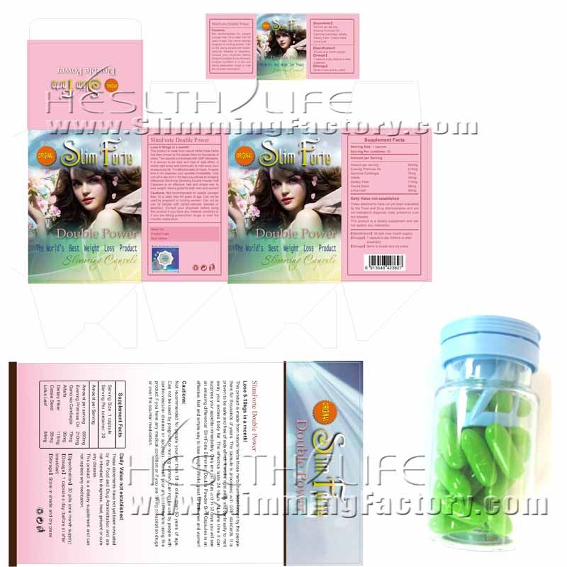 Natural Slimming Soft Gel - Slim Forte Herbal Weight Loss Capsule