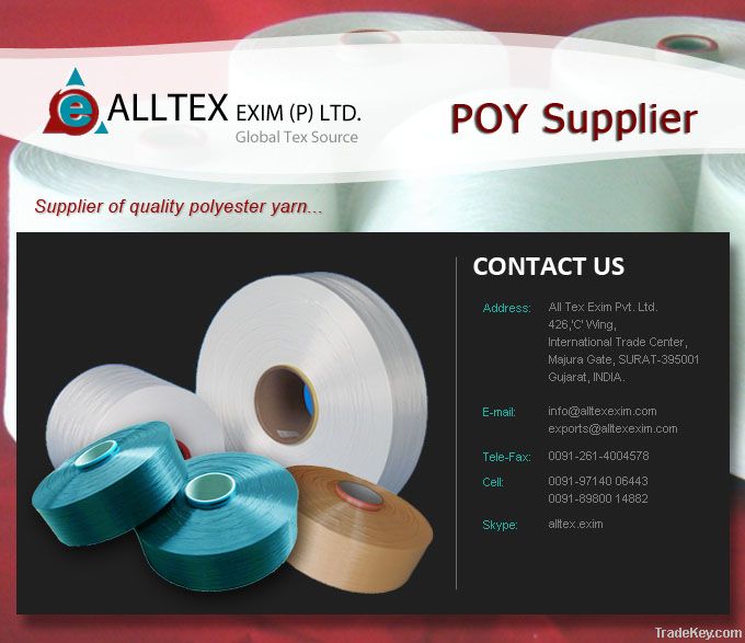 Polyester Partially Oriented Yarn