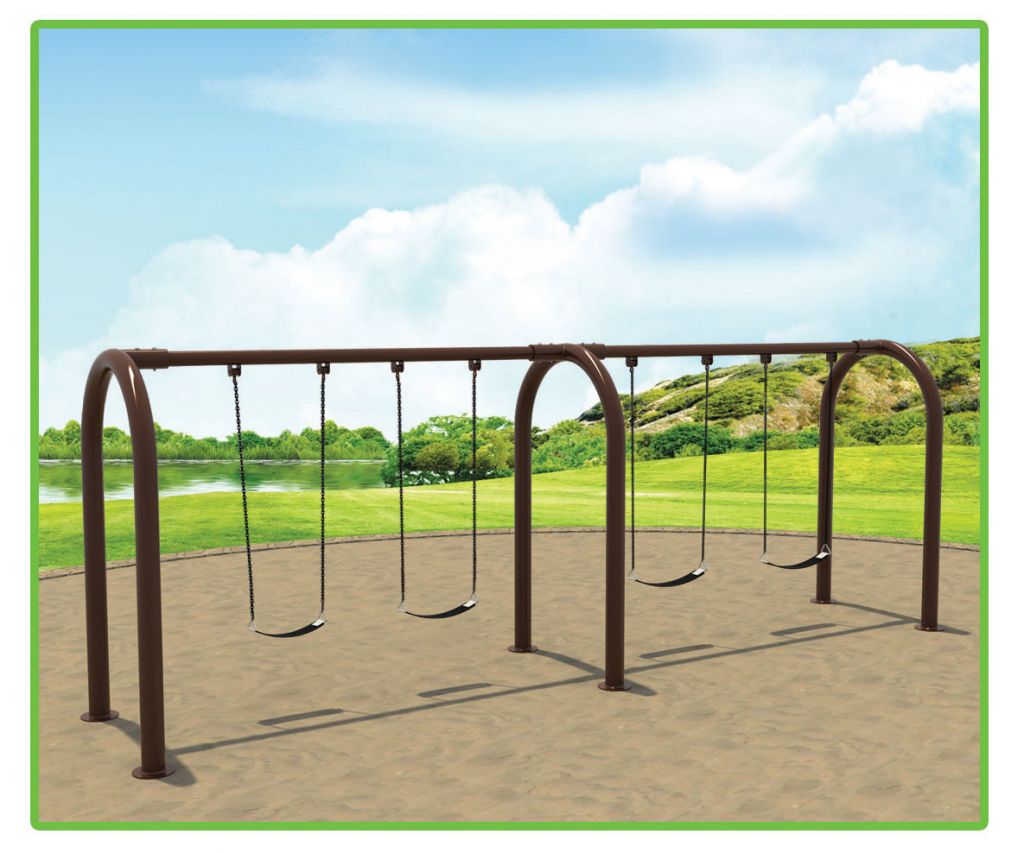 Galvanized Pipe Swing Set By Zhejiang Kinplay Co Ltd China