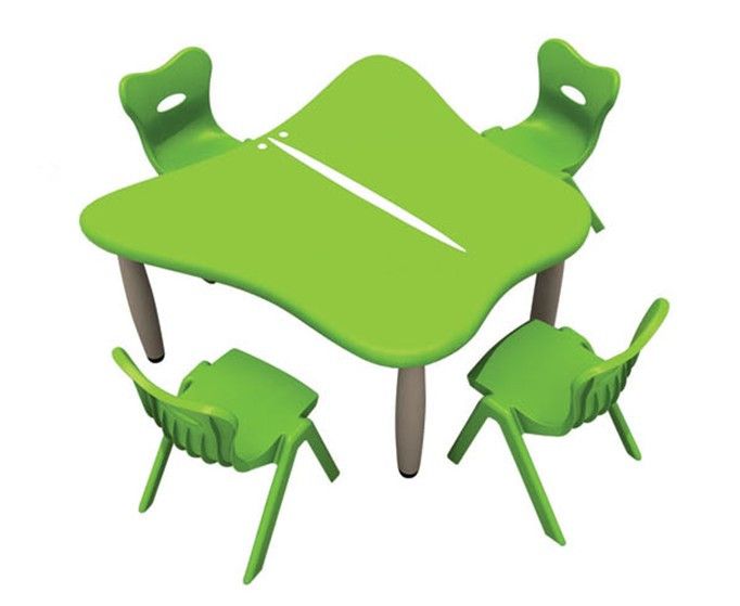 kid plastic tables and chairs in set, kindergarten study table for sales