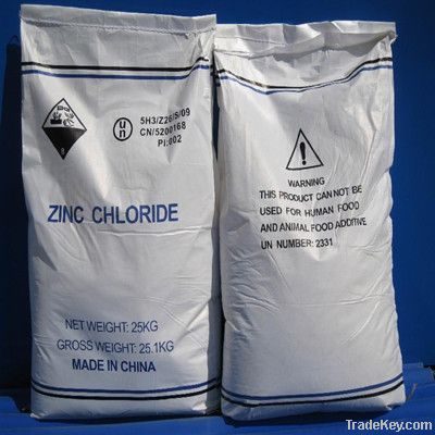 Zinc Chloride 98% with high quality from manufacturers