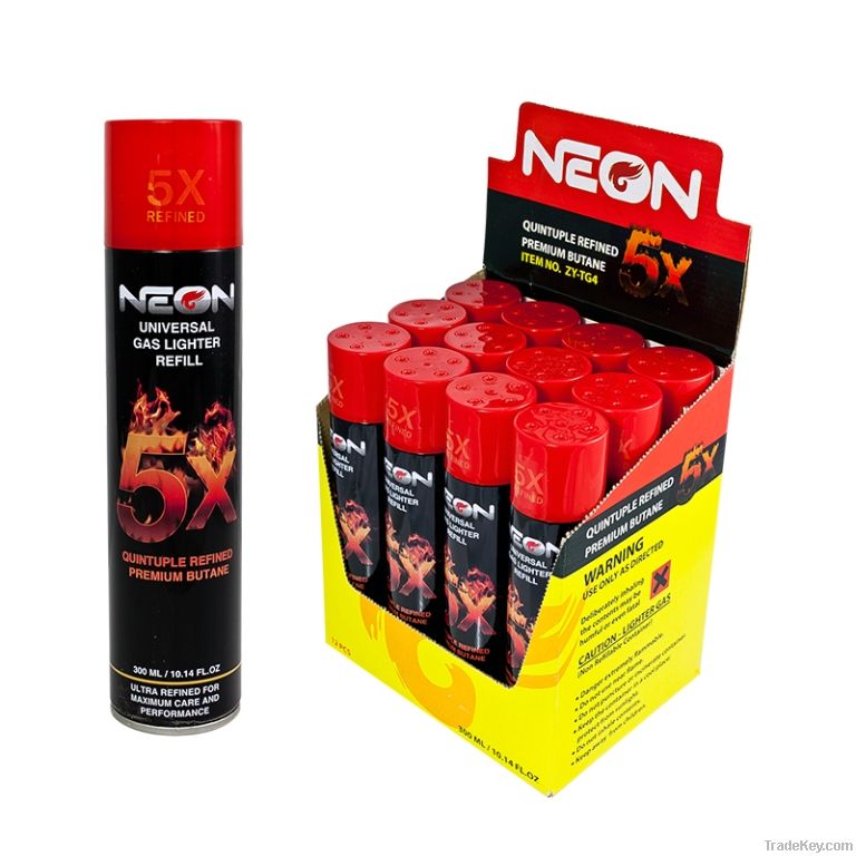 Neon 5X Refined Butane Gas