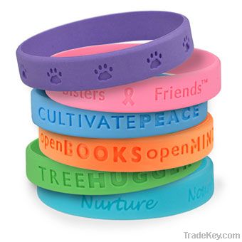 Popular Cheap Silicone Rubber Bracelet for Promotion Gift