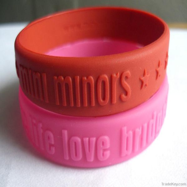 Popular Cheap Silicone Rubber Bracelet for Promotion Gift