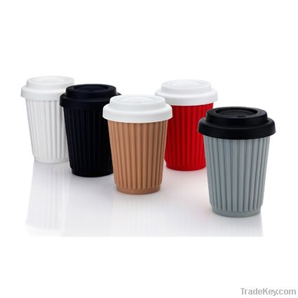 Portable Silicone Coffee Cup