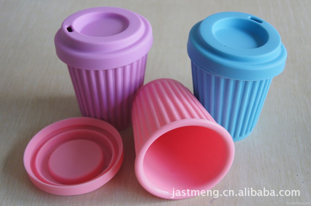 Portable Silicone Coffee Cup