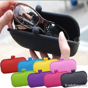 Fashionable Silicone Cosmetic Case Make-up Bag