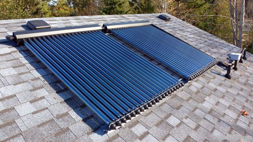 Solar thermal water heater