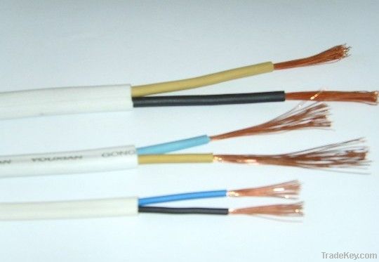 RVV 22AWG  PVC insulated sheathed flexible electrical wire