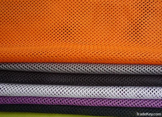 100% polyester 2-2 mesh fabric/Sportswear lining fabric