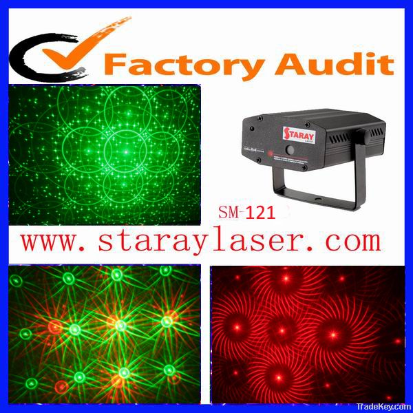 mini red green colorful twinkling dj laser light disco homeparty laser