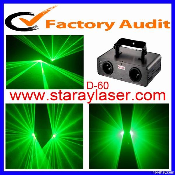 2 lens double green dj disco stage lighting