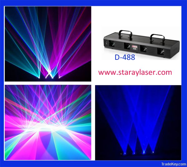 4 lens dj disco night club lighting stage lights