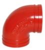 FM UL grooved end fitting Elbow