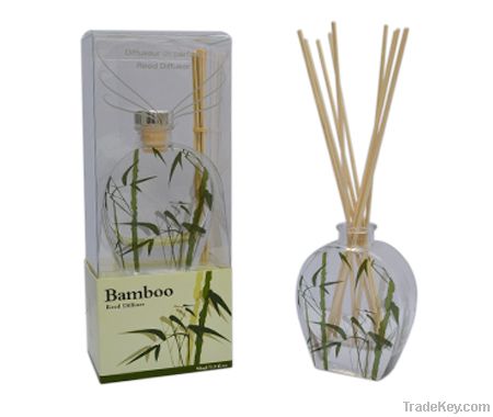 90ml Reed Diffuser W/ Decal Glass Bottle