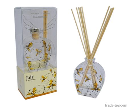 90ml Reed Diffuser W/ Decal Glass Bottle