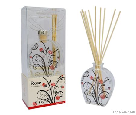 90ml Reed Diffuser W/ Decal Glass Bottle