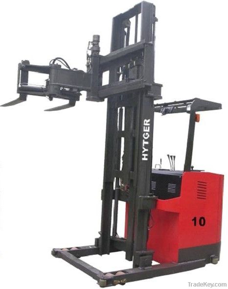 1 Ton Narrow Aisle 3-Way Electric Forklift Truck