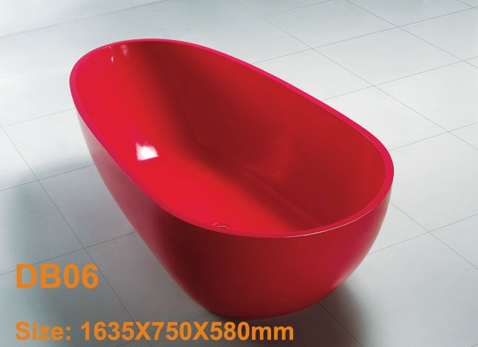 Resin bathtub