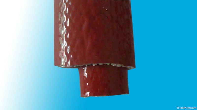 Silicone Rubber Coated with Fiberglass Sleeving