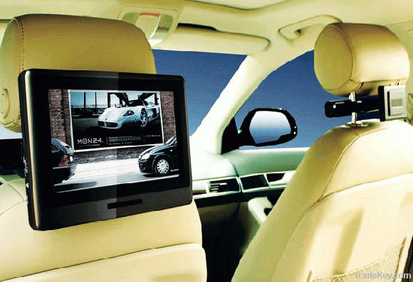 Active Headrest Car DVD Player with digital panel)