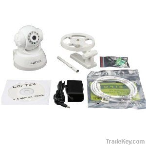 LOFTEK Newest CXS 2200 Wireless/Wired Audio Alarm Ip camera