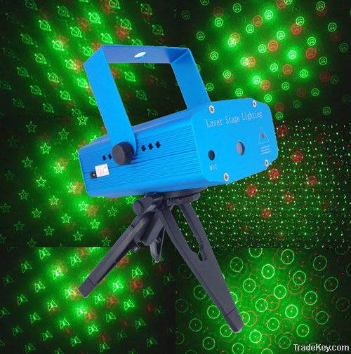 Mini laser stage light for Christmas, party, disco club