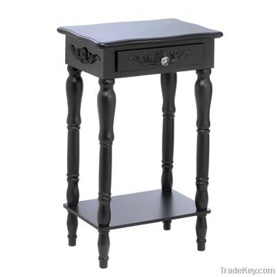 colonial carved side table