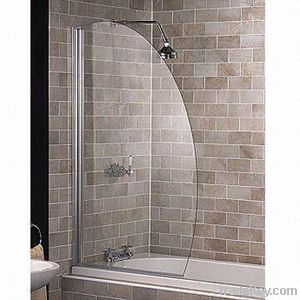 shower enclosure in laminated glass