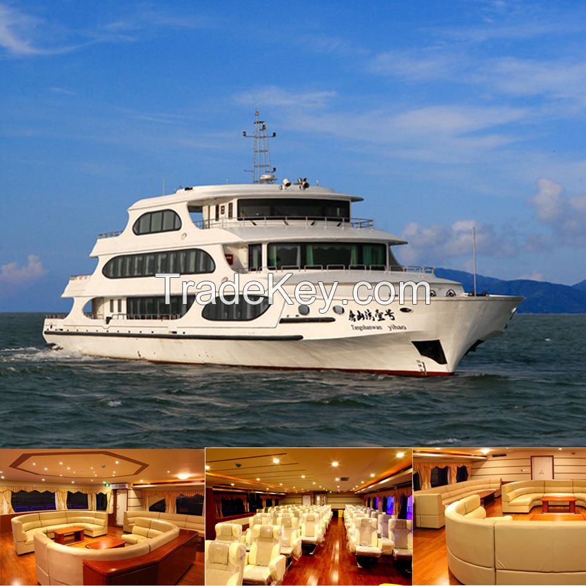 49.8m Steel /fiberglass luxury cruise ships for sale