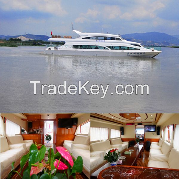 26.8m/50Passenger high speed ship/ Fiberglass passenger ship for Sale