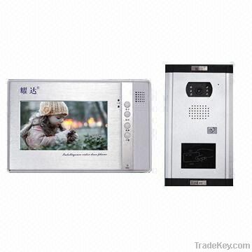 ID/IC Card Video Door Phone System for Villa, with B/W or Color CCD Ca