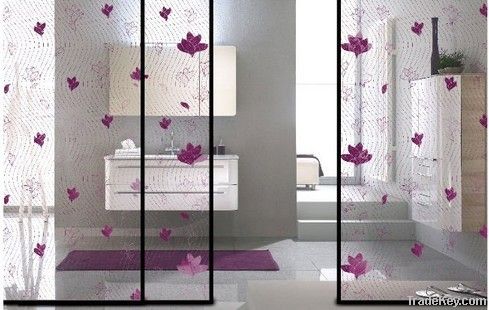 Digital painting glass for decorative bedroom, shops