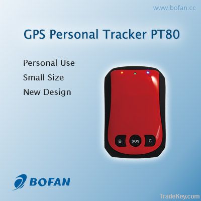 personal gps tracker/mini gps tracker PT80 For kid, pet, elder, car