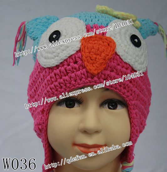 100 % cotton handmade crochet baby animal hat and cap for children