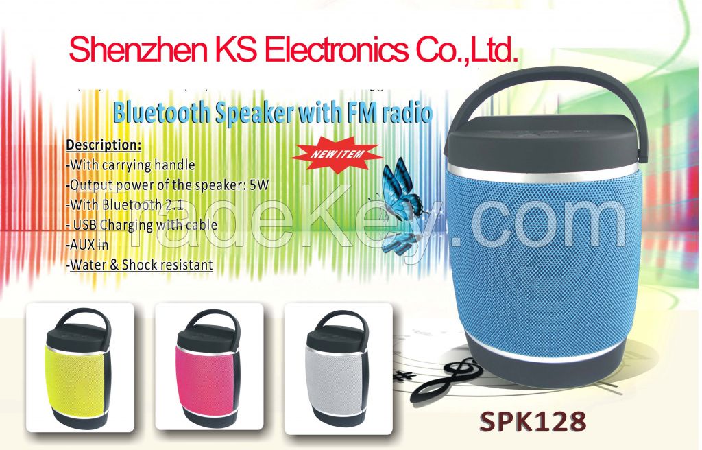 bluetooth speaker with FM Radio