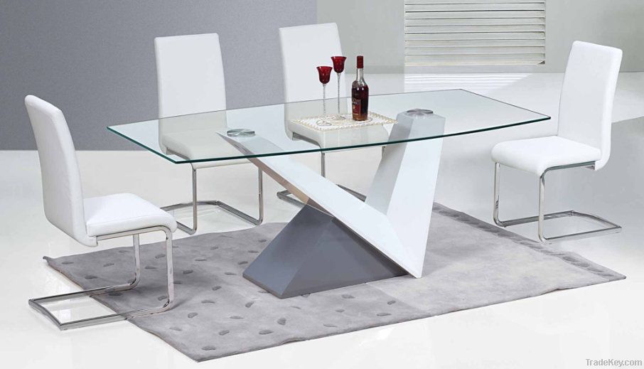 tempered glass dining sets