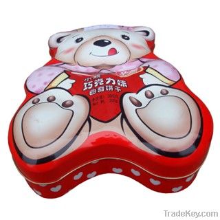 Children Toy Bear Shape Can