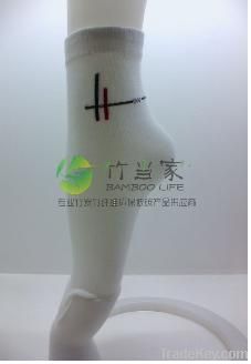 Bamboo charcocl and bamboo fiber socks