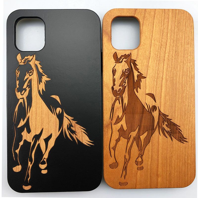 Creative Wood Phone Case Customized Design Smartphone Wooden Cover Professional Factory Nice Price