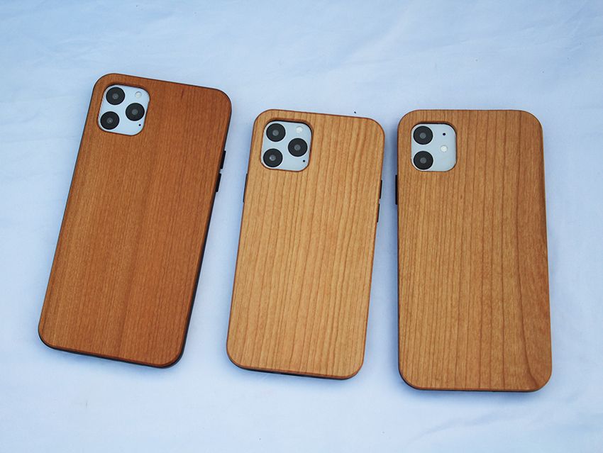High Quality Wood Phone Case For Iphone 11 pro max X XR 7 8 Plus SE 2020 Natural Wooden Bamboo Cover Professional Factory
