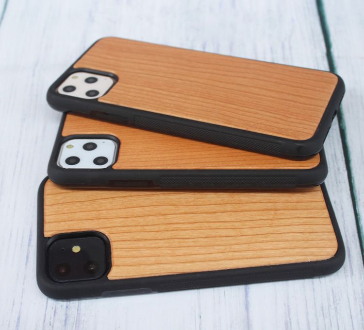 Wooden Cellphone Case Unique Wood Phone Shell For iphone 11 pro max XS XR 8 PLUS SE 2020