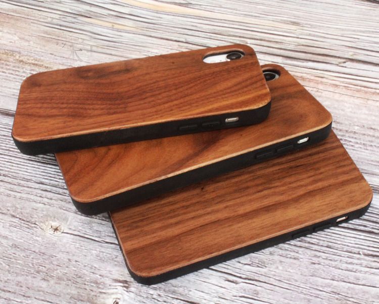 Popular Wood Case Mobile Phone Cover For Iphone X Xs max XR 11 pro 7 8 Plus Custom Carving Design Hot sale