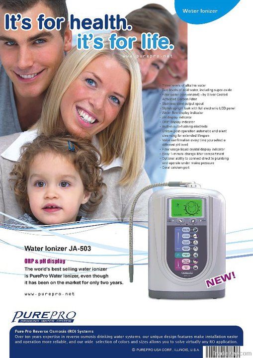 Alkaline Water Ionizer