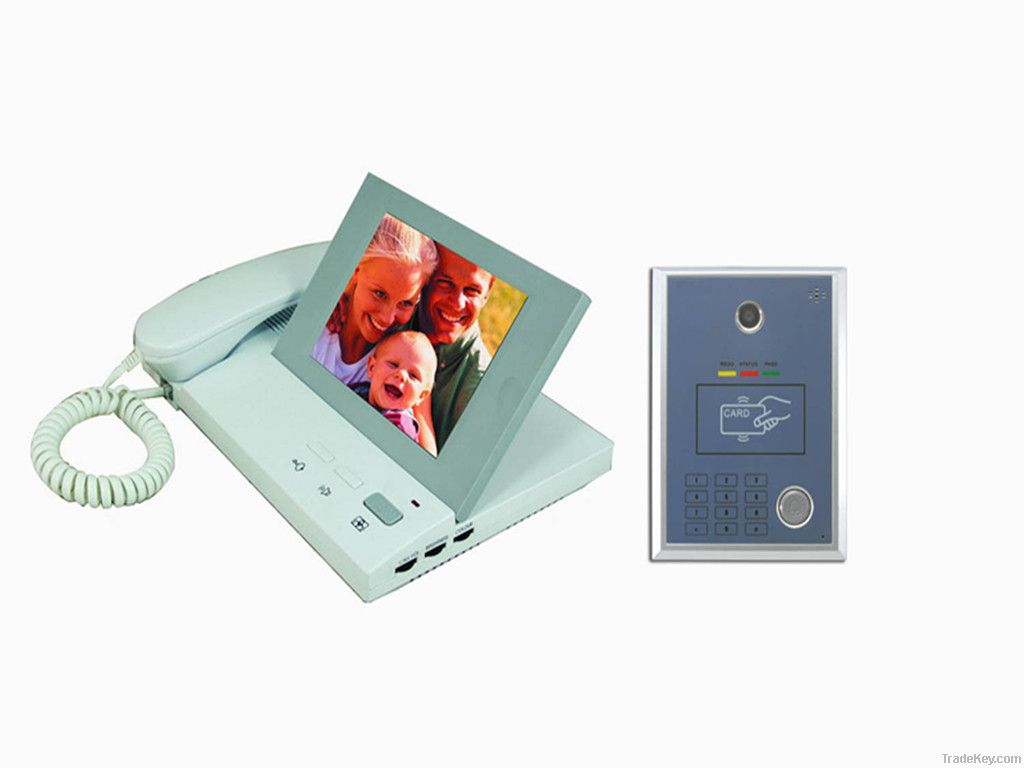 TFT-LCD Desktop/ Wall-mounting Color Video Door Phone with ODS-9